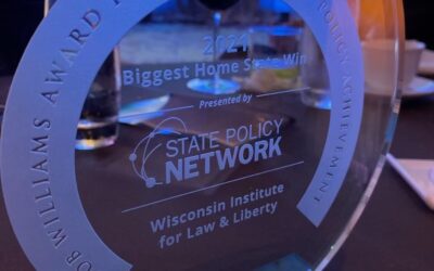 WILL Earns Award from State Policy Network for Legal Victory That Opened Dane County Schools