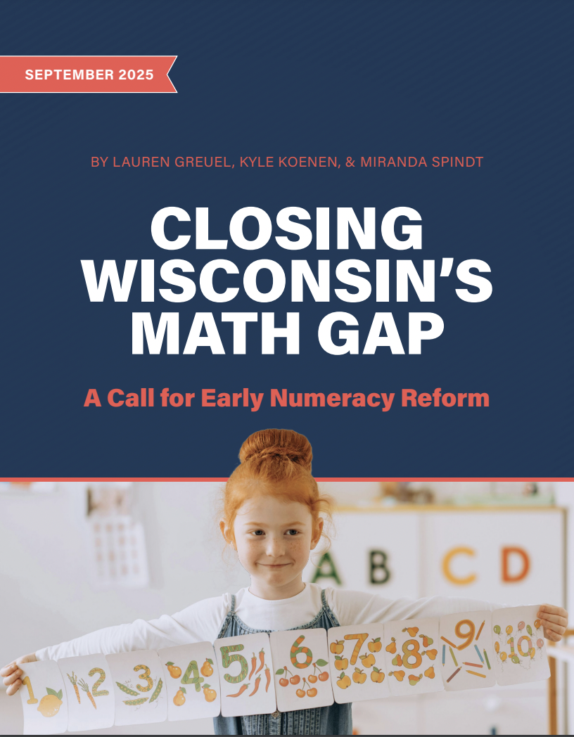 Solving the Math Crisis: Get Wisconsin Kids Counting Again